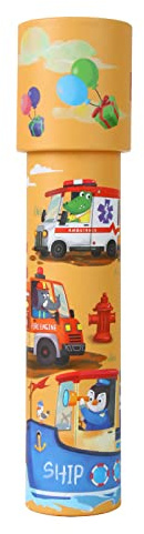 NOOLY Kaléidoscope Magique Jouets Éducatifs pour Enfants Garçons et Filles ZWHT0401 (1 Pièce,Trafic)