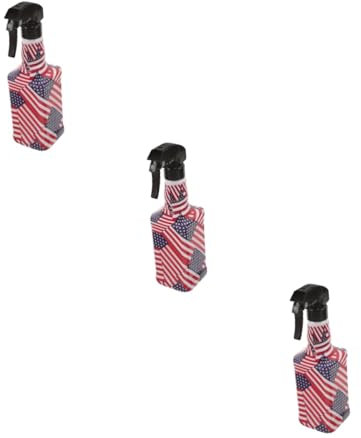 minkissy 3st Vintage Whisky-sprühflasche Sprühflaschen Friseur Wasser Gießkanne Aus Kunststoff Salon-sprayer Plastik Kleine Persönlichkeit