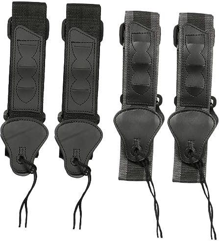 ULDIGI 4stücke Verstellbarer Gitarrengurt Für Bassgitarre Und Folk-gitarre Breiter Schultergurt Mit Gitarrenhalsgurt Gitarrengürtel- Für Gitarrengebrauchsteil Ersatz Für
