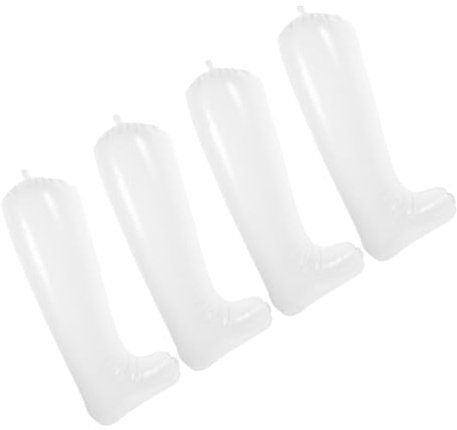 Levemolo Pvc Inflatable Boot Stretchers 32cm L-type 4pcs Boot Keepers Sturdy Shape Holders for Women and Men