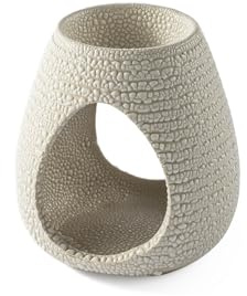Myga Duftlampe aus Keramik, Bienenstock-Wachswärmer für ätherische Duftöle und Wachsschmelzen, Teelichthalter für Aromatherapie, Entspannung & Meditation, Achtsamkeitsgeschenk für Frauen & Männer,