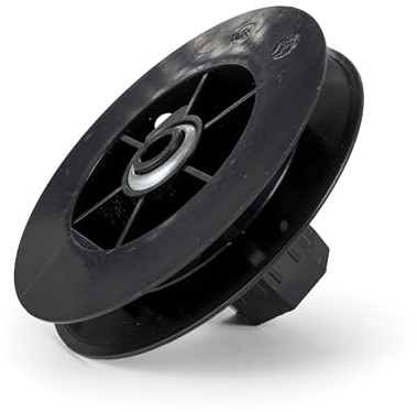 IdeaGenesis - Disco Persiana para Cintas de 20mm | Polea de Persianas para Ejes 40mm | Disco Rodamiento de Persiana | Recambios y repuestos (Cinta 20mm con rodamiento, 140X40)