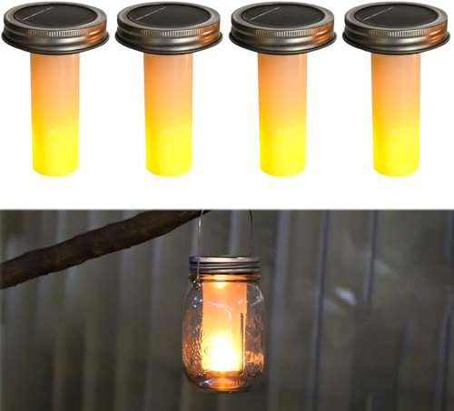 Solarleuchten Ersatzteile, 7 Cm Solarlampen Für Außen Warmweiß Licht, Flaschenlicht Solarleuchten Für Außen 1.2V 600mAh, Garten Deko LED Solarmodule Ersatz Für Laterne Terrasse Beleuchtung