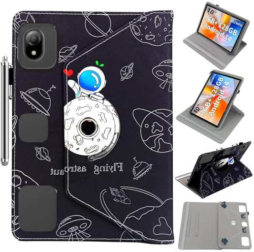 Universal Hülle für 10-10,1 Zoll Tablet für DOOGEE/Blackvie w/Rebecco/TUOHAITIME/TABWEE/Byxsb/SUAAT/AWOW/Ainmel/HotLight/Freeski/Biegedy/JIKOCXN/FEONAL/ZIOVO/JJGJ/Whitedeer/JUEDUR/DEERTiME