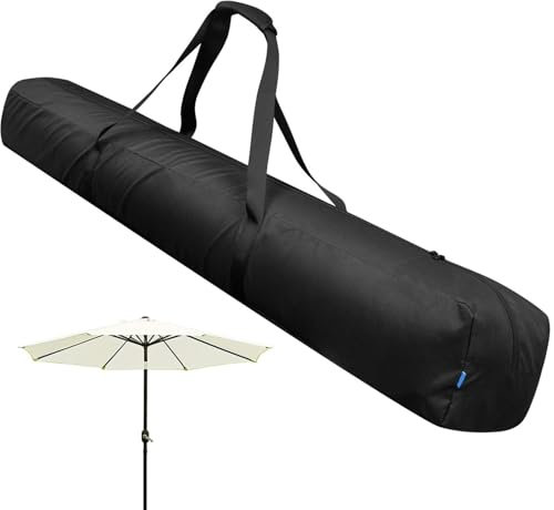 Sac De Transport Pour Parasol De Terrasse | Pochette Parapluie De Trépied Pliable - Sac De Rangement Pour Parapluie De Plage De 57 Pouces, Sac De Transport Étanche, Étui Pour Parapluie, Housse Parasol
