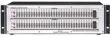 Zweikanaliger 31-Band-DJ-Equipment Graphic Equalizer 3231 Audio-Equalizer For Karaoke Und Sound-Performance