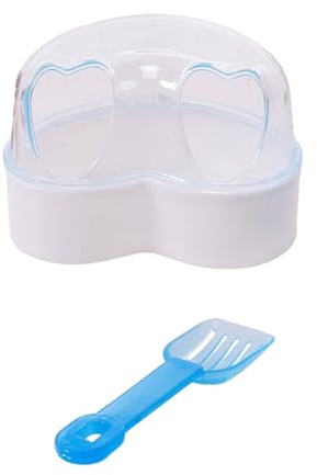 LAIOUSN Hamster Bathtubs Bathroom Sand Bath Container Hamsters Toilet Sandbox Bathtubs For HamstersCage Accessories Sand Bath Container