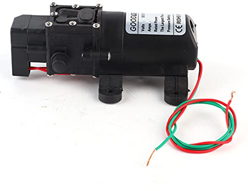 Akozon High Flux Diaphragm Pump 6.0L/MIN 0.9MPA Straight Pipe Both Sides Right Water Outlet - Tools & Home Improvement/Plumbing/Water Pumps, & Accessories/Power