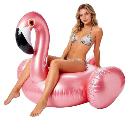 POPOYU Luftmatratze Pool Flamingo/Einhorn,Luftmatratze Wasser,LuftmatratzePool Erwachsene,Pool Matratze,Aufblasbare Pool-Flöße,Wasserhängematte für wasserspielzeug Kinder Sommer Party