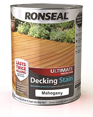Ronseal Ultimate Decking Stain Mahogany 5L