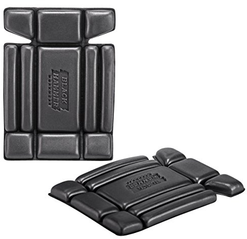 Black Hammer Knee Pads for Work Men Comfort Foam Padding for Traders, Gardening, DIY with full Protection - Working Trousers Accessories