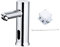 Lavabo robinet cuisine électrique salle de bain avec capteur automatique alimenté par piles en laiton lavabo, robinet d'eau froide, plateau monté à la maison moderne