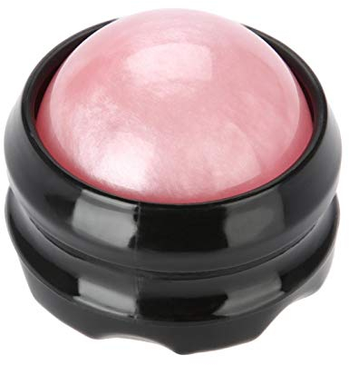 Bola de masaje, bola de masaje manual, bola de relajación corporal, masajeadores de manos de 4 colores, alivio del dolor de espalda para dolor en las articulaciones(Pink)