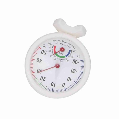 Thermo-Hygrometer Zeiger Thermo-Feuchtigkeitsmesser Thermometer Hygrometer 30 Bis 50 °C H TH108 Analoge Innentemperatur