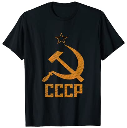 T-shirt Union soviétique URSS CCCP | Marteau et faucille T-Shirt