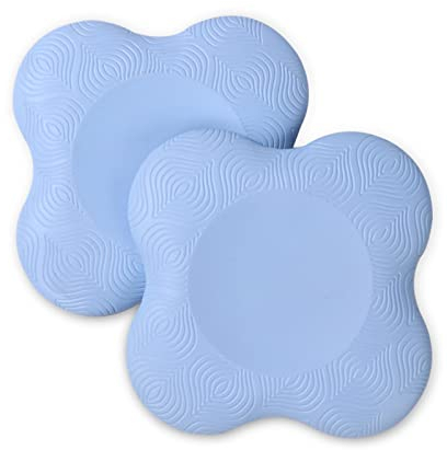 Yoga Kniekissen Rutschfeste KnieschüTzer Pilates Matte zum Schutz Von Knien, Ellbogen, Handgelenken… Blau