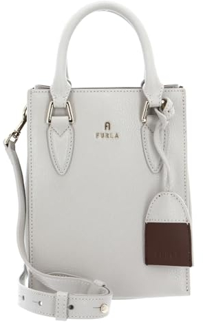 Furla Magnolia Mini Tote Bag Perla e +Marmo c +Praline
