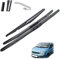 Tergicristalli Set di spazzole tergicristallo Anteriori e Posteriori per Fiat Panda 169 2003-2012 Spazzole per Parabrezza per Parabrezza per Auto 22 + 16 + 13 