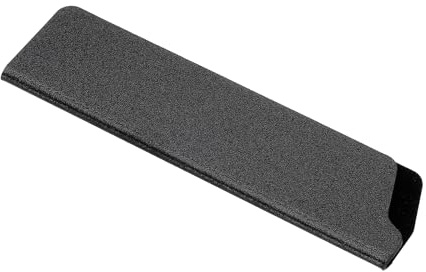 PATIKIL ABS knivfodral för 12 cm Santoku-kniv, knivskydd bladskydd universalskida för hem kök, svart