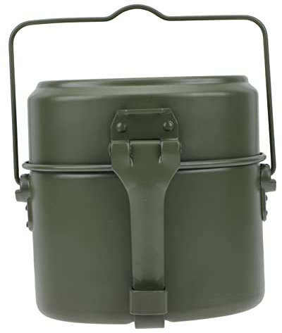 OFFSCH Fiambrera De Aluminio Contenedor De Almuerzo Para Exteriores y Acampada