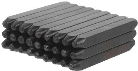 CORHAD Buchstabenstempel Für Schmuckhandwerk Metallstanzer-Set Stanzmaterial Für Lederwaren