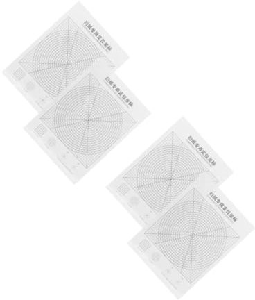 VILLCASE 2 Sätze Papierschäler Planke Quilling Elektrisches Quillen TIPP Sternpapierstreifen Sternenpapier Ringe Bausatz Stern Aus Papier Geschlitzt Zapfen Plastik Transparent 2 Stück * 2