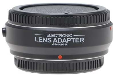 Fotga Auto Focus Lens Adapter for Four Thirds 4/3 Lens to Micro Four Thirds MFT M4/3 Camera for Olympus E-M1 E-M5 E-M10 III E-PL10 E-PL9 for Panasonic G9 II G85 G95 GX9 GX85 GH6 GH5 GH7 GH5S G97