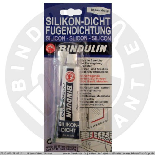 Bindulin Silikon-Dicht Fugendichtung bahama-beige 50 ml