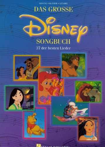 Das Grosse Disney Songbuch - Noten Songbook [Musiknoten]