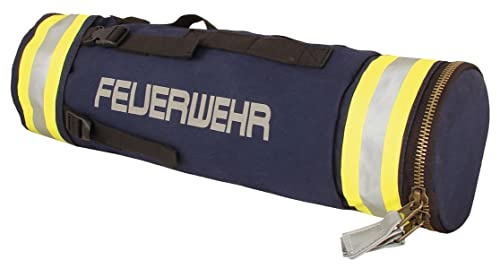 tee-uu Kombi XL Leinenbeutel mit dem Aufdruck Feuerwehr - Aus der Praxis für die Praxis