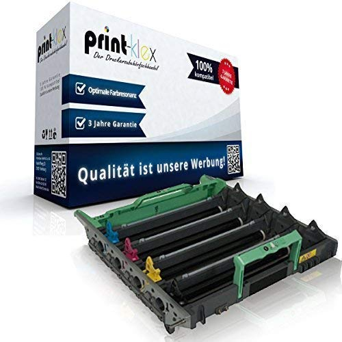 Print-Klex Trommeleinheit kompatibel für Brother DCP-9040CN DCP-9042CDN DCP-9042CN DCP-9045CDN DCP-9045CN HL-4040CDNLT HL-4040CN HL-4050CDN DR130CL DR-130CL DR 130CL Trommel