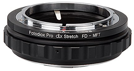 Fotodiox DLX Stretch Lens Mount Adapter Compatible with Canon FD and FL Lenses to Micro Four Thirds Mount Cameras
