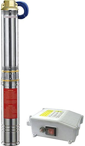 ELETTROPOMPA SOMMERSA 1,5 HP POMPA PER ACQUA IN ACCIAIO INOX POZZO IMMERS