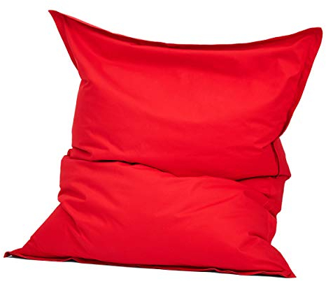 Green Bean© XXL poltrona a sacco da interni 140x180cm 380 Litri Bambini & Adulti imbottitura perle EPS pouf gigante grande Cuscino per sdraiarsi sedersi