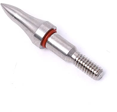 ACCMOS Acciaio 75 Grano Tiro con L'Arco Punti di Campo, 8-32 Avvitare Puntali per la Pratica del Bersaglio, per Arco Compound Arco Ricurvo Caccia e Pratica di Tiro (24pcs, 75grain)