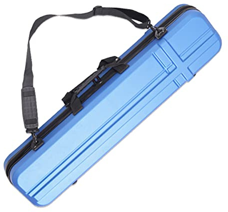 WLDOCA Recurve Bogenkoffer mit geteiltem Fach 90x20x13cm Robuster Transportkoffer für Langbogen Traditionelle Bögen mit Großraum-Design Ideal für Bogenschießen Jagd und Turniere