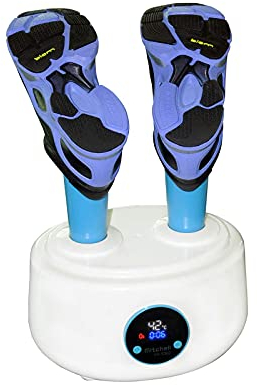 Samnuerly Electric Shoe Dryer Ozone Deodorizer for All Types of Shoes Shoe Dryers Intelligent for Sock And Gloves,White (White)