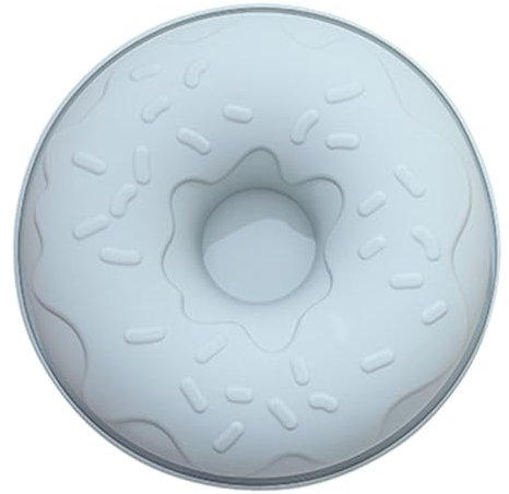 TOPBATHY 3 Pz Stampo Per Ciambelle Ciambella Antiaderente Stampo Per Ciambella Al Cioccolato Caramelle Al Silicone Vassoio Da Dessert De Para Gelatinas Abrasivi Gel Di Silice Anti-aderente