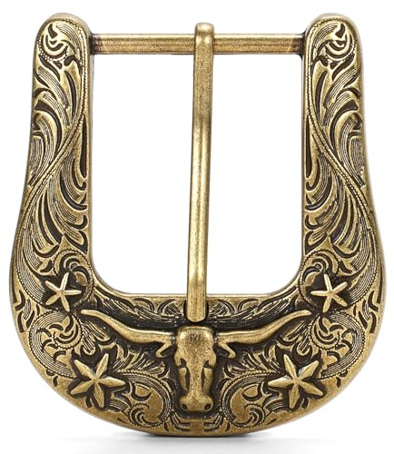 BELTROAD Cowboy Western Gürtelschnallen für 38mm Gürtel Herren Damen | Schnalle Einfach Wechselbar, Cowgirl Gürtelzubehör, Cowboy Kostüm für Karneval Halloween, Western Outfit