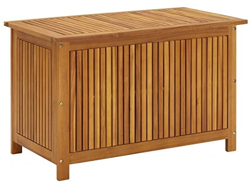 Cozynest Gartenbox 90x50x58 cm Massivholz Akazie