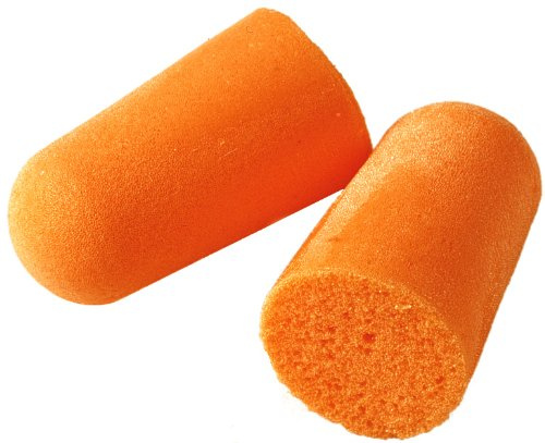 3M 1100 Earplugs from We Want Your Ears, Soft Foam Ear Plugs, 35dB SNR Earplugs Ideal for Sleeping, Travel, Studying, Work, Loud Noise (Orange, Pack of 50 Pairs)