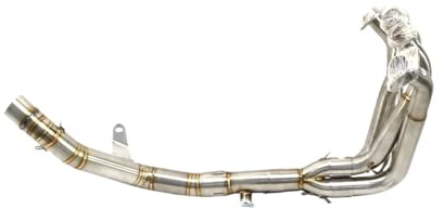 Tuyau d échappement Silencieux Ligne D'échappement AV&Ant Centrale Entièrement Modifiée pour Moto pour Ni&nja 900 Z900 A2 (2017, 2018, 2019, 2020-2024)