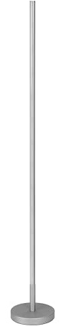 Osram Smarte LED-Eck-Stehleuchte, 7.5W, mit Magic RGB für diverse Farben und Lichteffekte, silber, mit Fernbedienung, IP20, LED nicht austauschbar, dimmbar