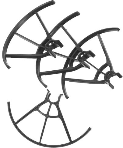 GARVALON Propellerschutz für Drohne Leicht Tragbar Schnellverbindung Drohnenschutz für Flugsicherheit Propellerschutzrahmen für Zubehör