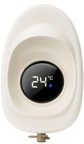 INRIGOROUS Floating Boat Bath Thermometer for Babies & Kids - LCD Digital Display, Easy to Read Water Temperature, Fun Bath Toy, Cute Floating Boat Shape