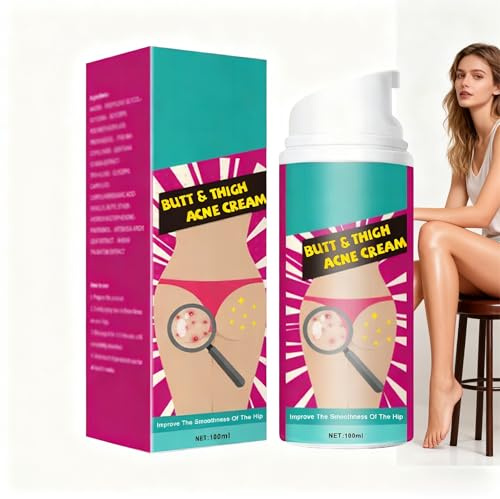 PFSLiang Crema per l'acne Dell'anca, Crema Antiacne per Lglutei, per Rimuovere i Grani di Gluteo, Siero Anti Brufoli per i Glutei, anti Brufoli per i Glutei, PFSLiang face cream23