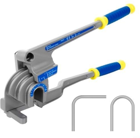 Piegatubi manuale 3in1 compatibile con tubi in acciaio inossidabile in alluminio rame sottile ferro 0 5 1 2mm spessore della parete adatto per piegatura precisa del tubo