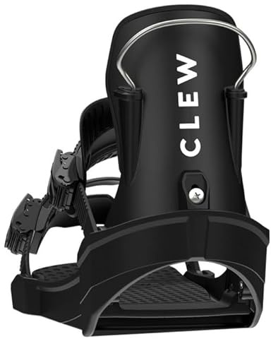 Clew Snowboard Bindung Black, Größe: M