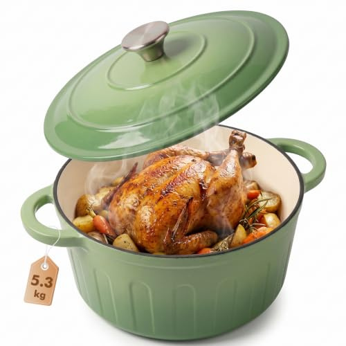 LZDMY Cocotte Fonte Émaillée 26 cm