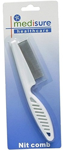 Medisure Fine-Toothed Handled Lice & Nit Comb